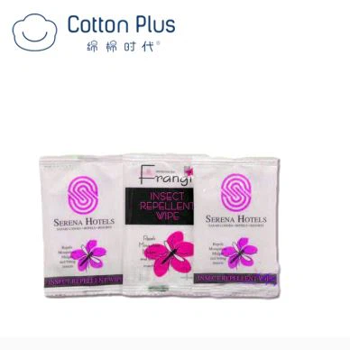 Toalhetes húmidos de um único pacote para restaurante